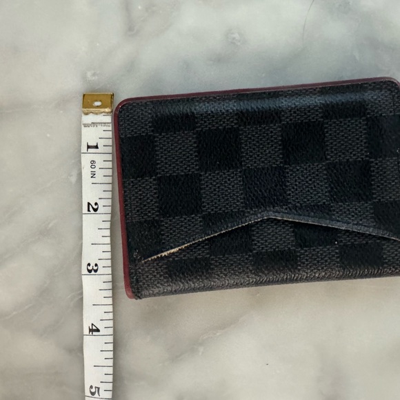 Louis Vuitton Black & Red Damier Graphite
Pocket Organizer - Picture 9 of 12